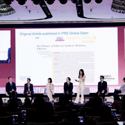 She later joined the dermal filler panel with “The Soul of Subtle The Asian Code,”