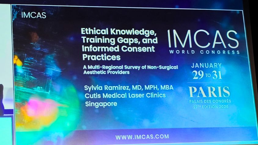 Dr. Sylvia Presents Ethical Practice Research at IMCAS World Congress