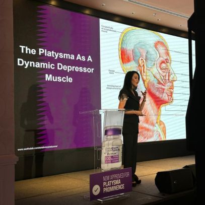 Dr. Sylvia Highlights Platysma’s Role in Lower-Face Aging at Global Symposium