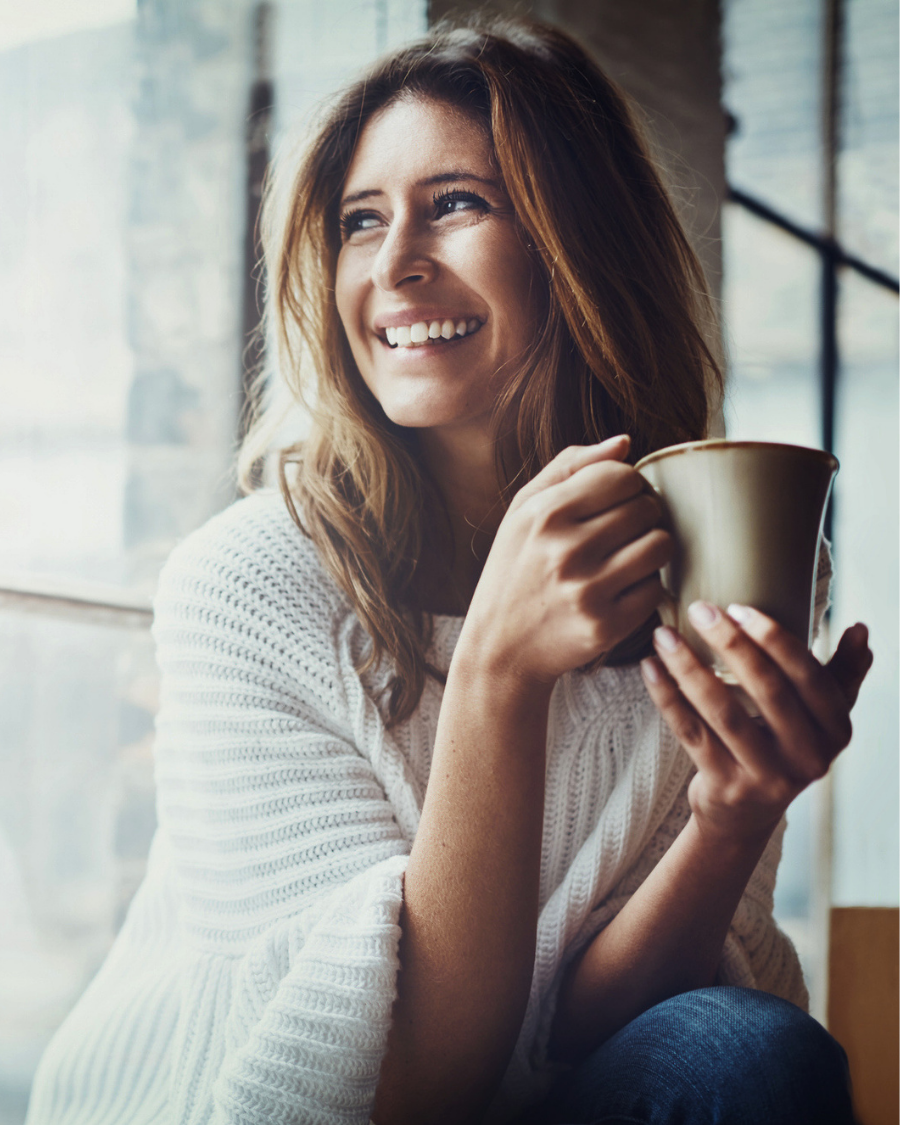 Portrait of a woman in soft natural light