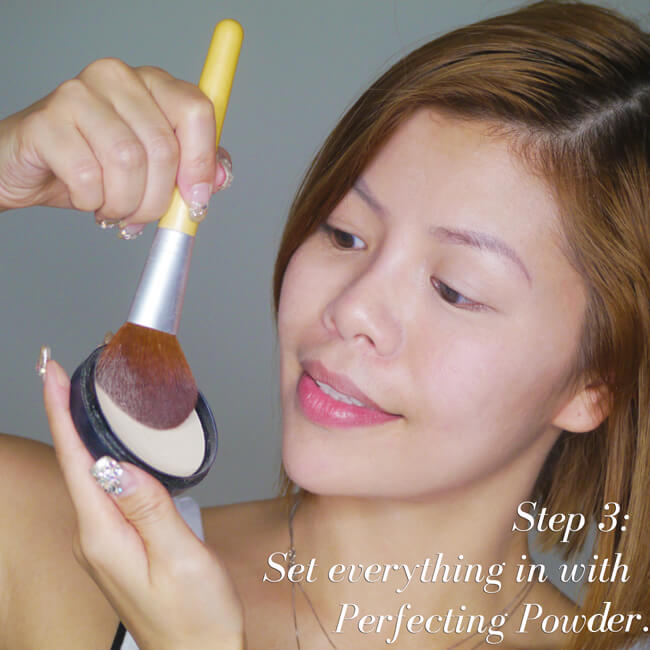 Crystal-Phuong-natural-makeup-tutorial-face-powder