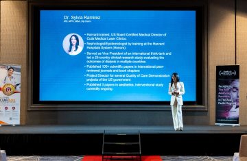 Dr. Sylvia Delivers a Talk About “Ethics in Aesthetic Medicine” at the GlobalHealth Aesthetics Conference