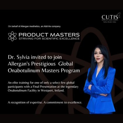 Dr. Sylvia Joins Allergan's Product Masters Program
