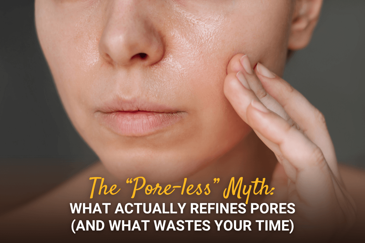 The “Pore-less” Myth: What Actually Refines Pores (and What Wastes Your Time)